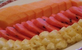 Fresh local fruits